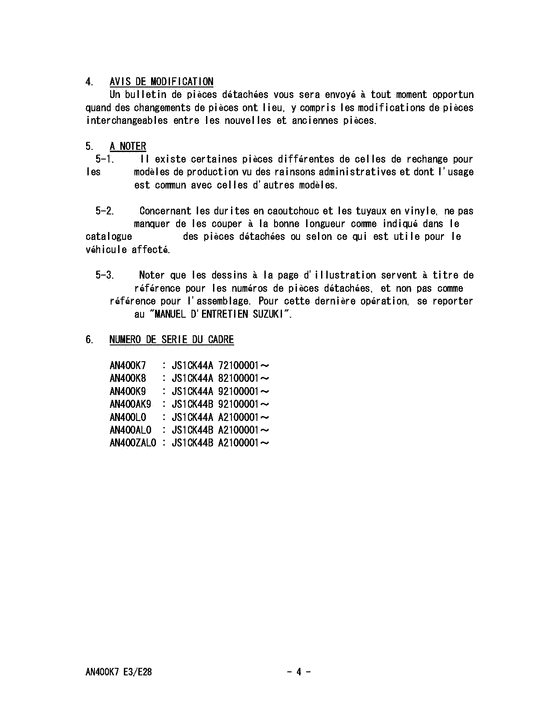 AN400 Catalog preface