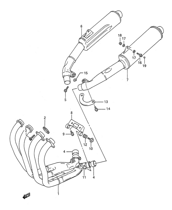 Muffler comp