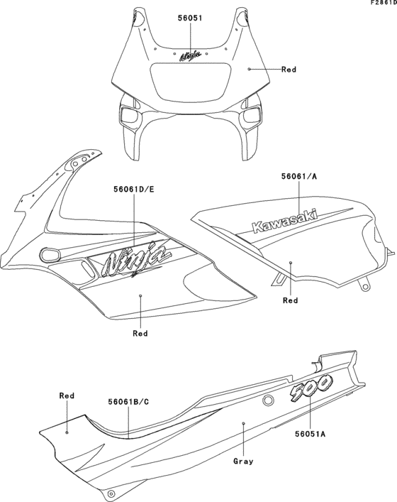Decals(red)(ex500-d3)