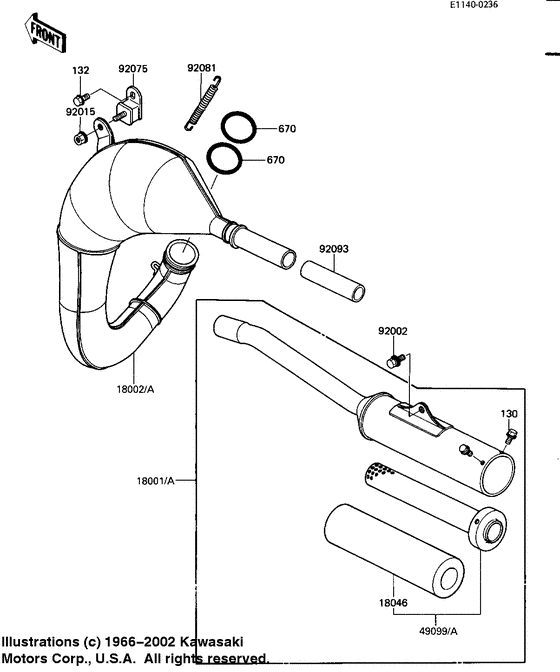 Muffler comp
