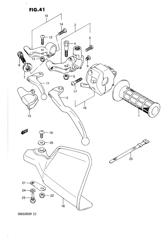 Left handle switch