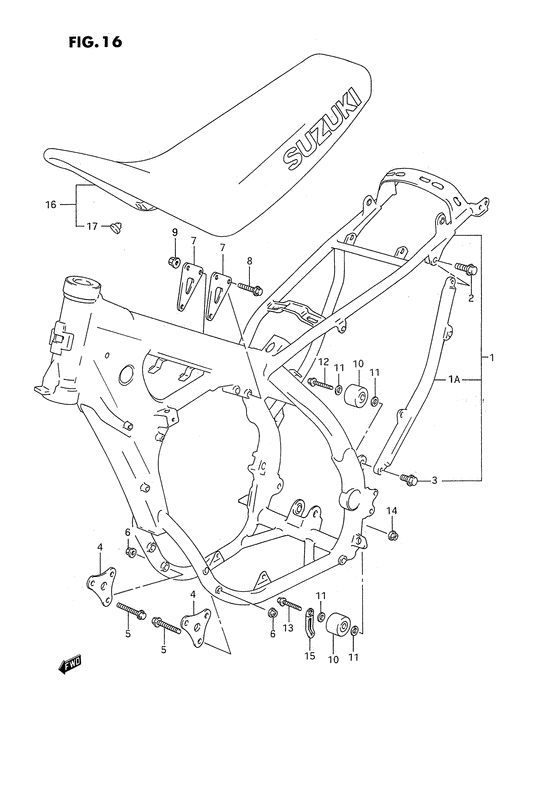 Frame - seat
