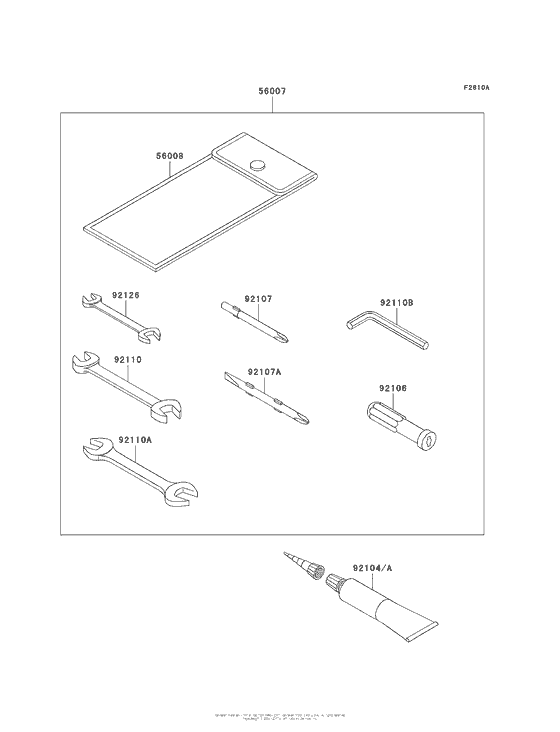 VN1700 Owner's Tools (Eaf-Ecf)