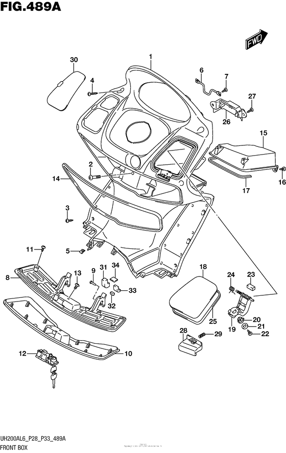 Front Box (Uh200Al6 P28)