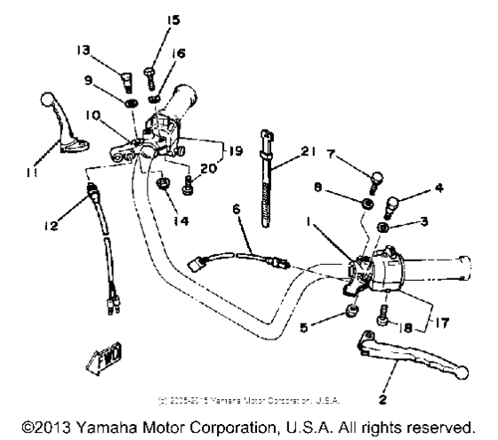 Handle switch-lever
