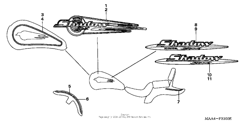 VT1100C Эмблема