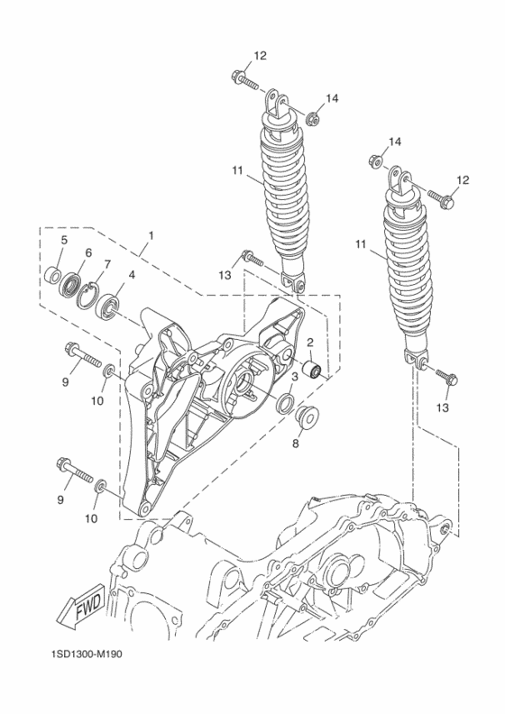 Rear arm & suspension