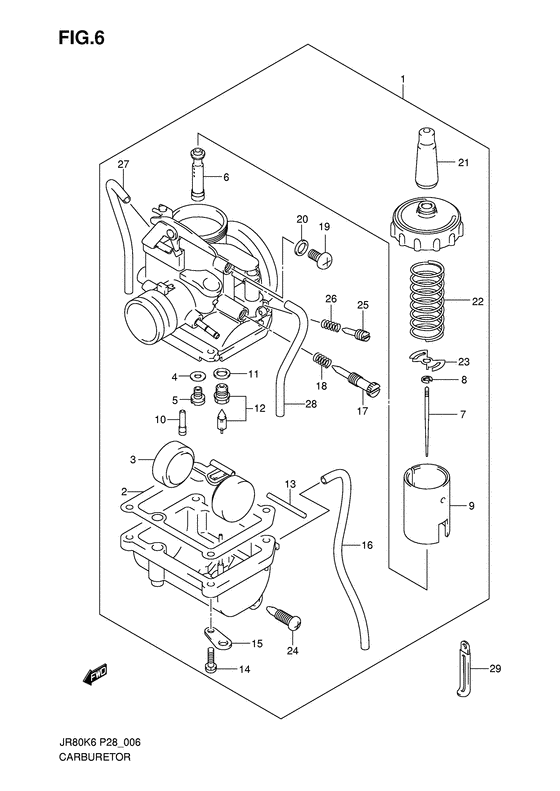 Carburetor assy