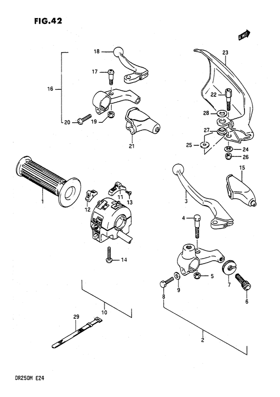 Light handle switch