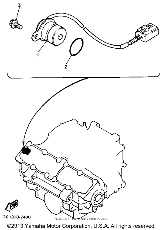 FZR1000A Pick up coil governor