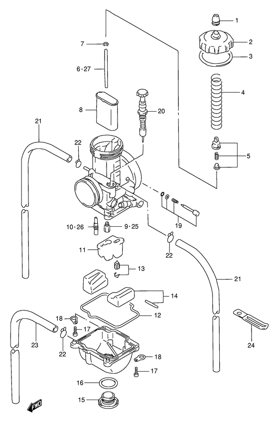 Carburetor assy