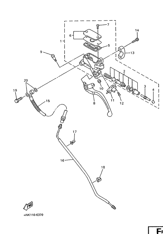 XVZ1300A Maitre cylindre av 2