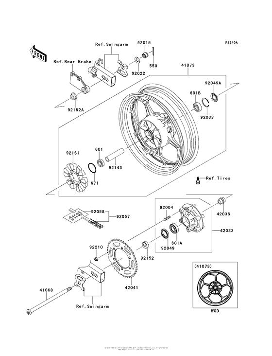 Rear Wheel/chain (Aesa)