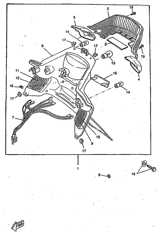 CW50RSP Фонарь