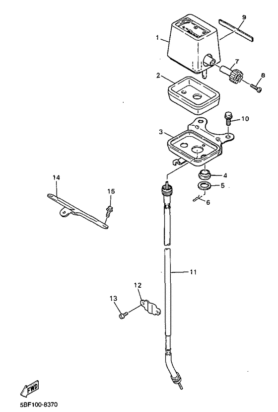 WR400F Приборы
