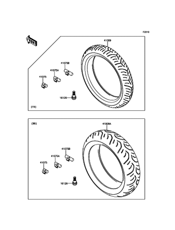 KLZ1000 Покрышки