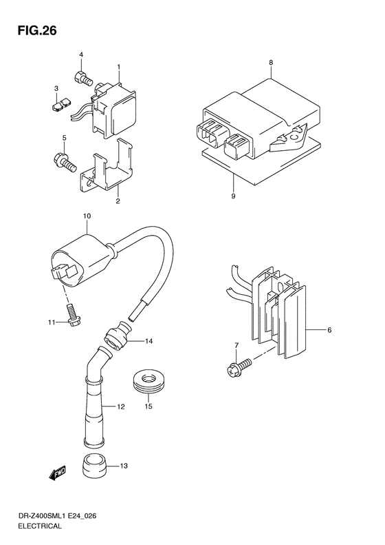 DR-Z400 Equipo electrico