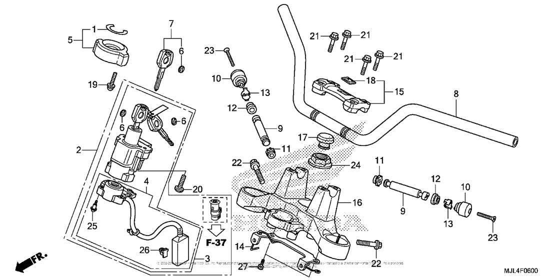 Handlebar + Top Bridge