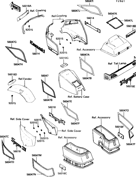 ZG1200 Decal(zg1200-b1 / b2 / b3)