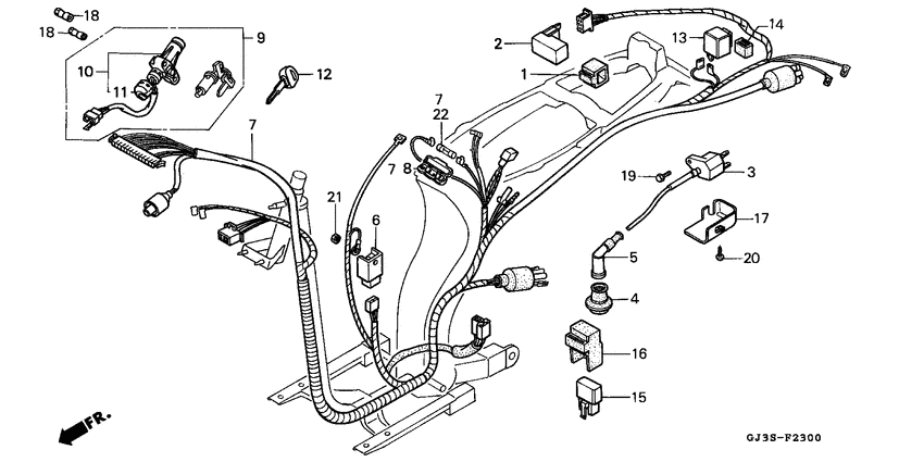 Harness wire