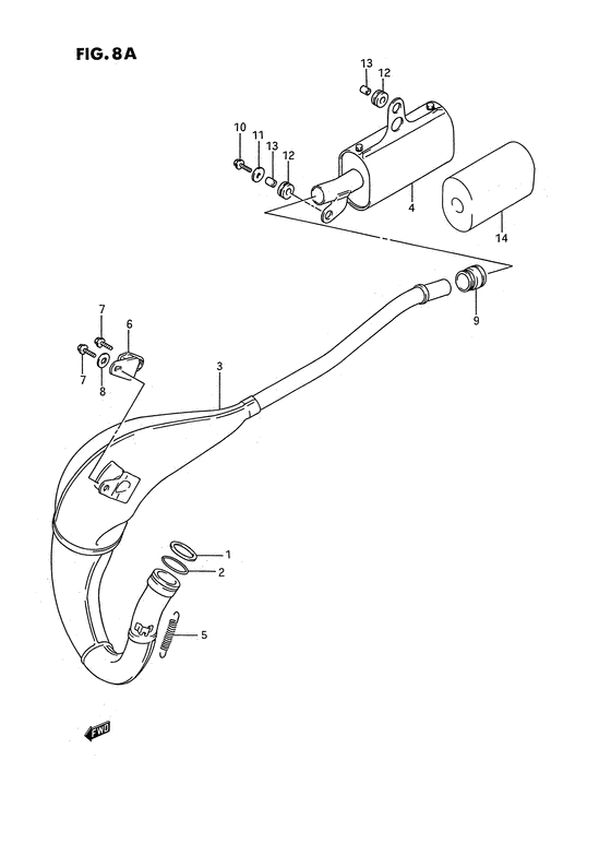 Muffler comp