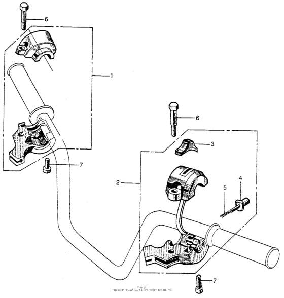 Horn switch + turn signal switch
