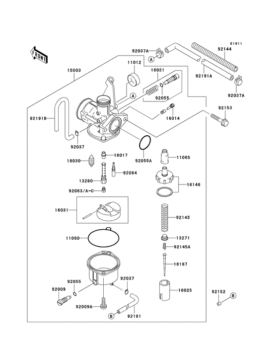 Carburetor assy
