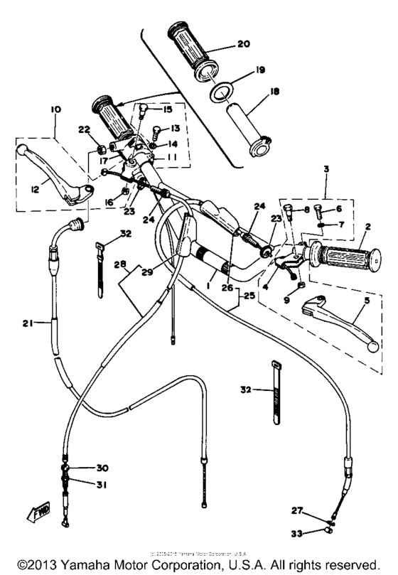 Handle wire