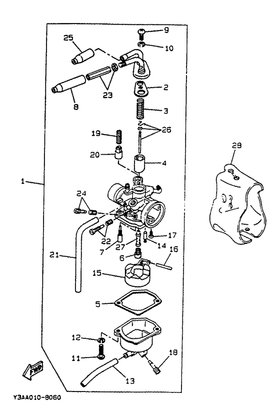 CW50 Карбюратор