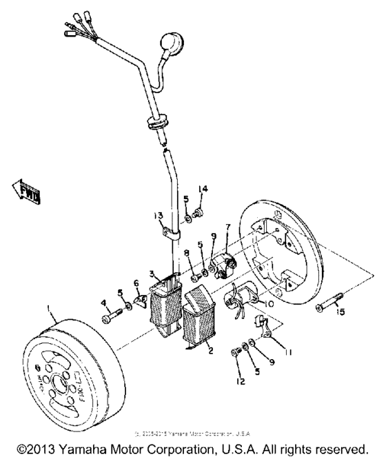 Flywheel mageto