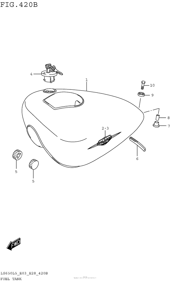 Fuel Tank (Ls650L5 E28)