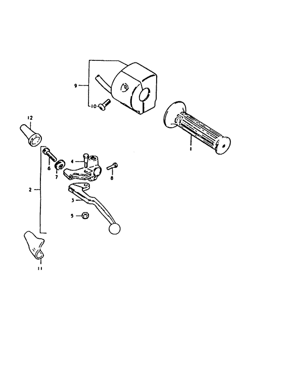 Left handle switch