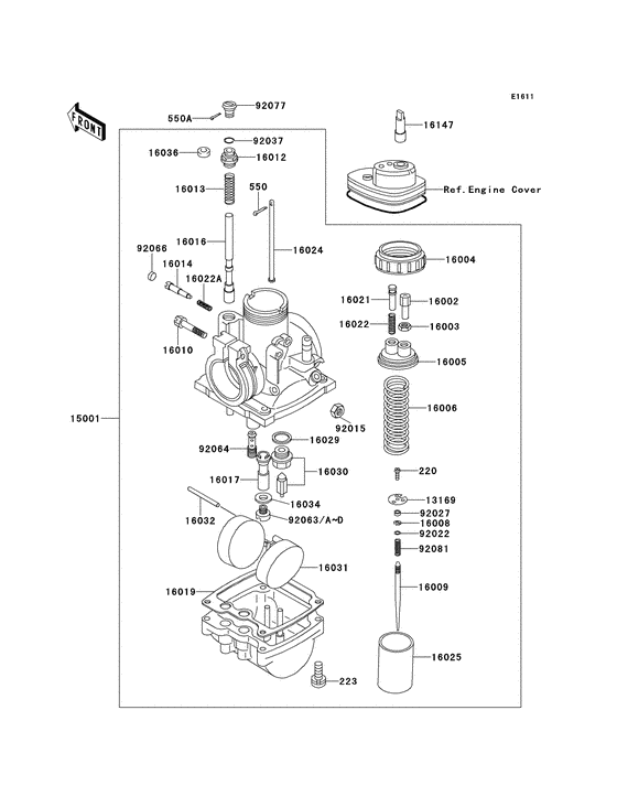 Carburetor assy