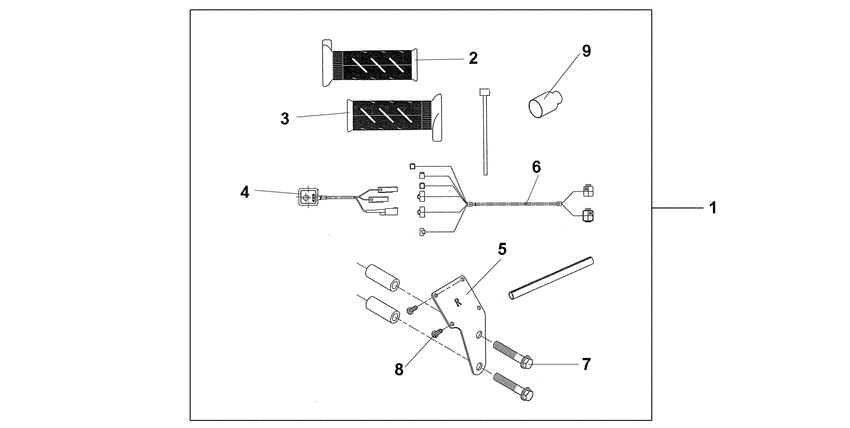 Grip heater
