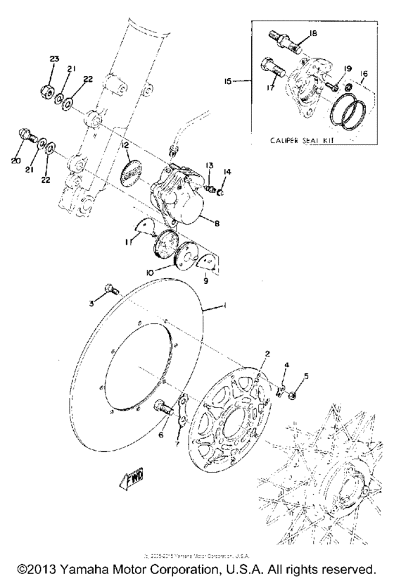 Disc brake - caliper