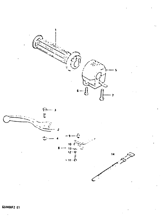 Right handle switch