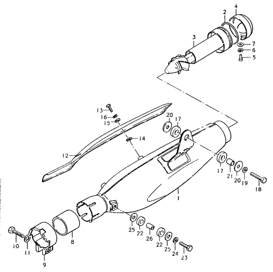 Second muffler