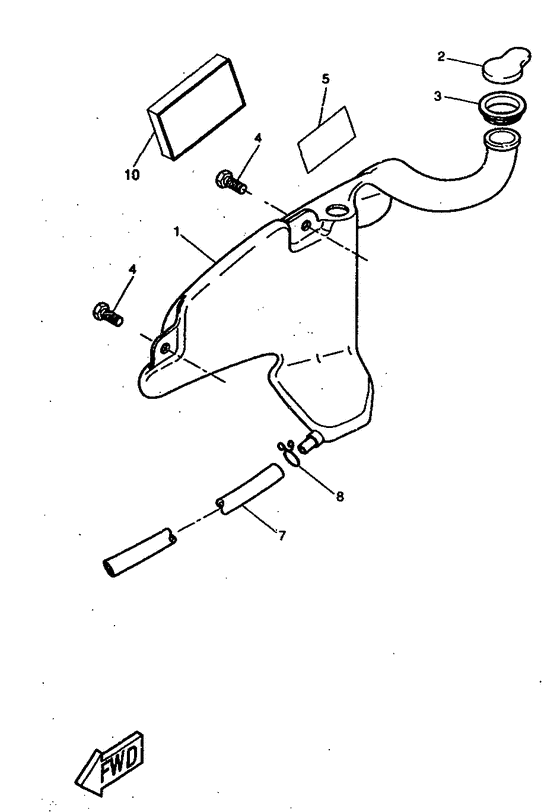CW50RS Reservoir a huile