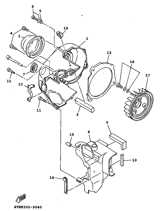 Air shroud. fan