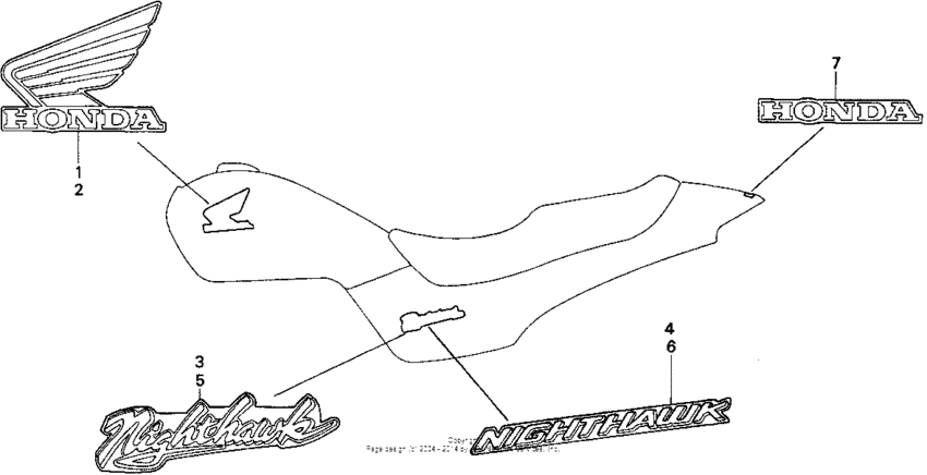 CB250 Наклейки