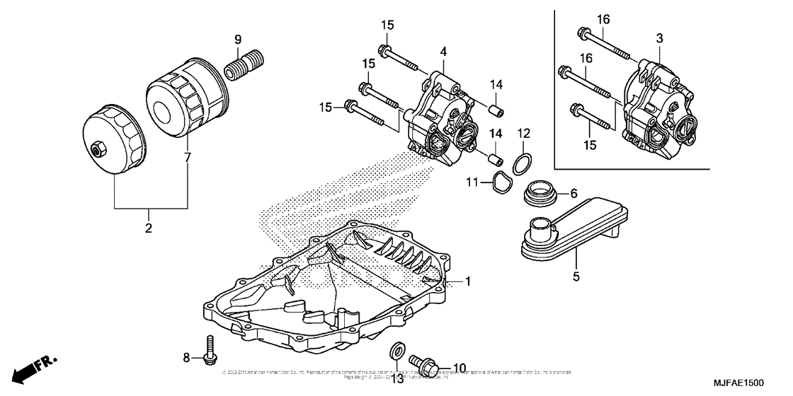 Oil Pan + Oil Pump