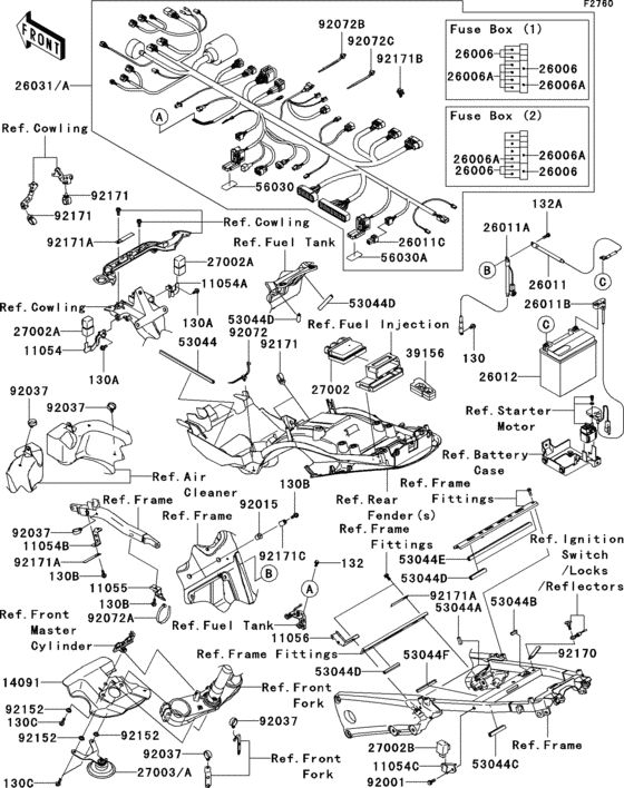 Chassis electrical equipment(1/2)