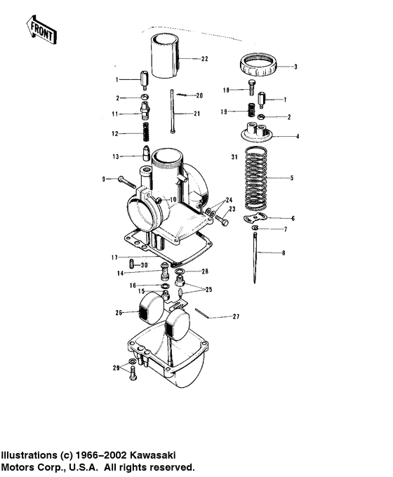 Carburetor assy
