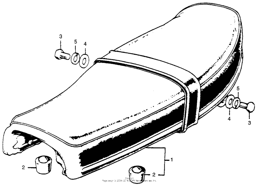 Ca175 seat