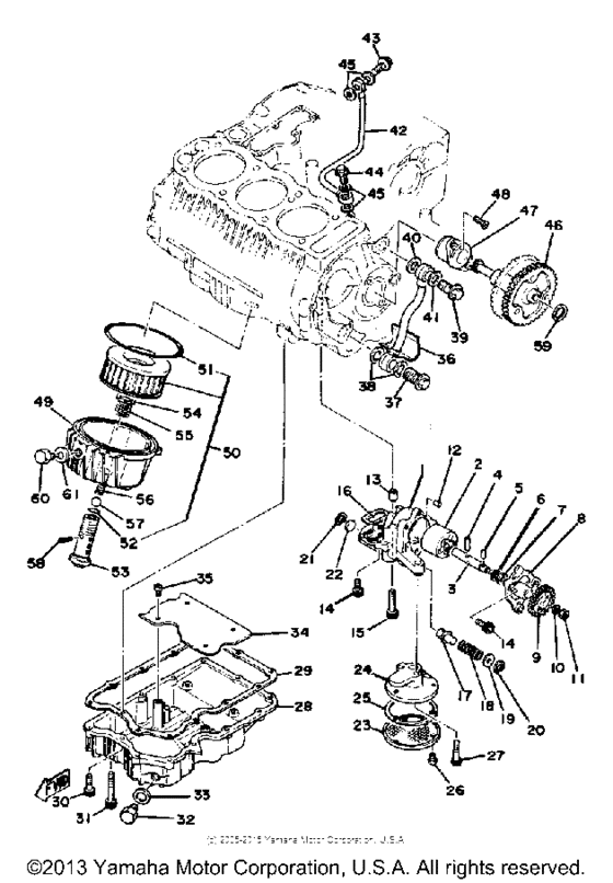Oil pump oil cleaner
