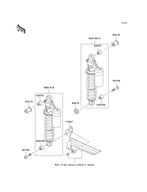 ZR1200 Подвеска  /  амортизатор