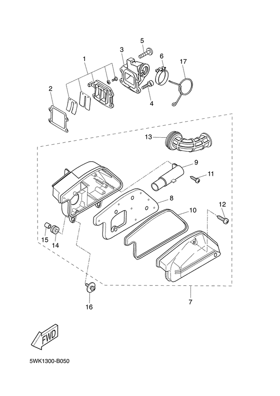 EW50 Впускная система