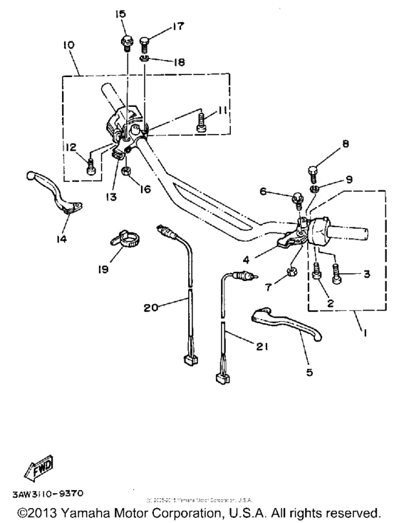 Handle switch-lever