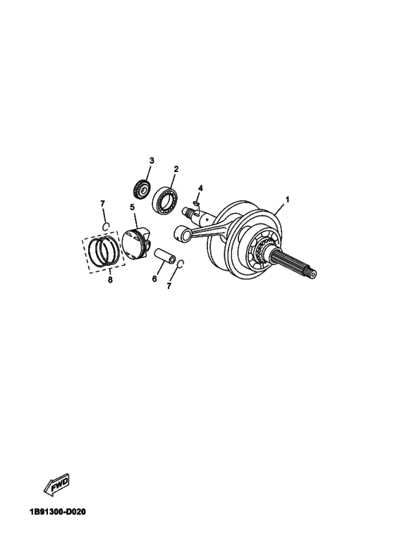 Crankshaft & piston