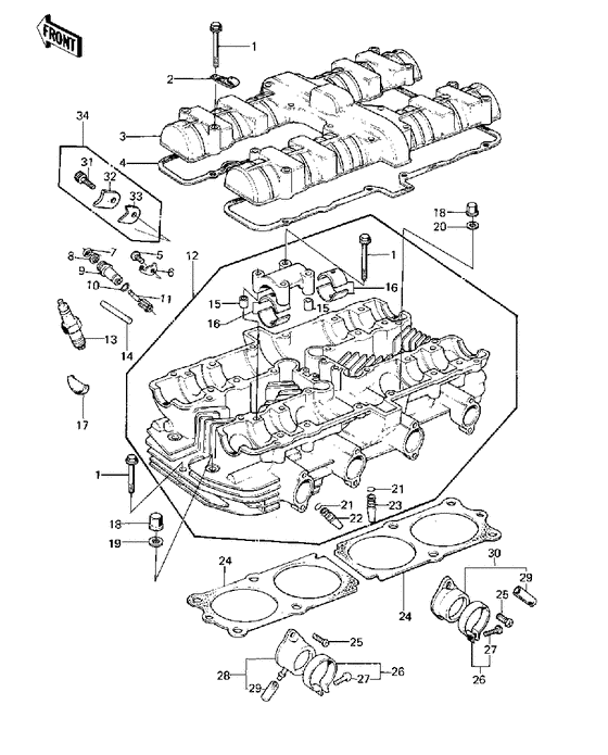 Cylinder head/cover
